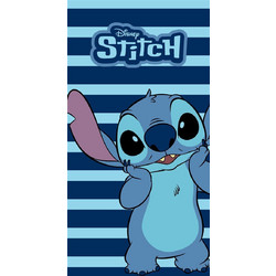 Dimcol Lilo & Stitch 187 Παιδική Πετσέτα Θαλάσσης Microfiber Μπλε 70x140cm