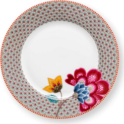 Pip Studio Blooming Πιάτο Ρηχό Πορσελάνης 23cm 51001566