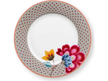 Pip Studio Blooming Πιάτο Ρηχό Πορσελάνης 23cm 51001566