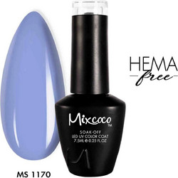 Mixcoco MS-1170 Ημιμόνιμο Βερνίκι Νυχιών 7.5ml