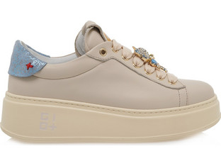 Gio+ Γυναικεία Sneakers Flatforms Μπεζ U197A3123-B90