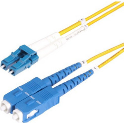 StarTech LC-SC Καλώδιο Οπτικής Ίνας 15m Yellow SMLCSC-OS2-15M