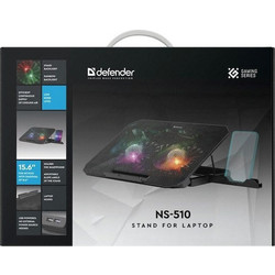 Defender NS-510 Cooling Pad Laptop με 2 Ανεμιστήρες & Φωτισμό