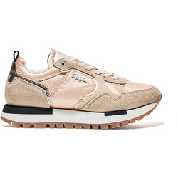 Pepe Jeans Γυναικεία Sneakers Ροζ Χρυσά PLS400028-0BV