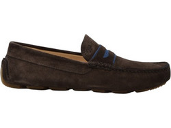 Boss Shoes Ανδρικά Μοκασίνια Loafers Καστόρινα Καφέ D7770