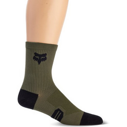 Fox Racing 6'' Ανδρικές Κάλτσες Ψηλές με Σχέδια Χακί 31531-099