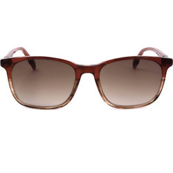 Safilo SA07/S 6OX Ανδρικά Γυαλιά Ηλίου Τετράγωνα Κοκάλινα Καφέ με Καφέ Φακό