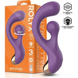 IntoYou Rolyx Advanced Vibrator Κλειτοριδικός Δονητής Μωβ