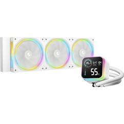 Deepcool LQ360 Ultra White Υδρόψυξη CPU 120mm ARGB για Socket AM4 / 1200 / 1700 / AM5 / 1851 / 115x