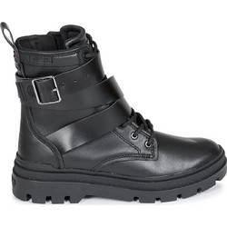 Palladium Γυναικεία Αρβυλάκια Δερμάτινα Μαύρα 99525-008-M