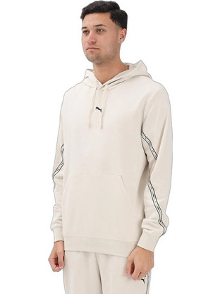 Puma Ανδρικό Αθλητικό Φούτερ Μπεζ 691694-87