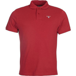 Barbour Ανδρική Μπλούζα Polo Κοντομάνικη Κόκκινη MML0358-RE74