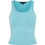 Funky Buddha Γυναικείο Καλοκαιρινό Top Ριπ Τιρκουάζ FBL013-113-17