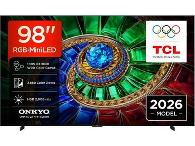 TCL 98RM7L Smart Τηλεόραση 98" 4K UHD RGB-Mini LED HDR (2026)
