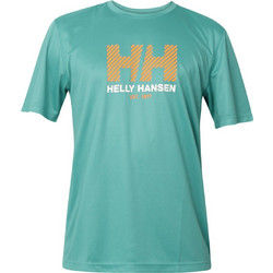Helly Hansen Tech Ανδρικό Αθλητικό T-Shirt Πετρόλ 49574-472