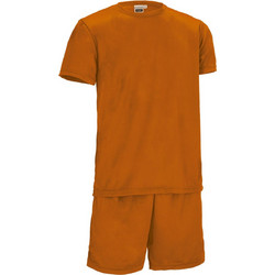 Valento Αθλητικό Ανδρικό Σετ T-Shirt & Βερμούδα Καλοκαιρινό Πορτοκαλί CDVAPLANJ20