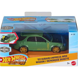 Mattel Hot Wheels Pull-Back Speeders '03 Subaru Impreza WRX Wagon