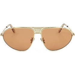 Agent Provocateur Kelie YEH Ανδρικά Γυαλιά Ηλίου Aviator Μεταλλικά Γκρι με Καφέ Φακό