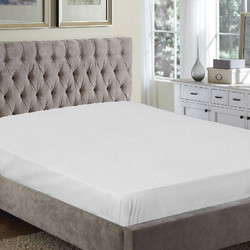 Isadore Lorraine Σεντόνι King Size με Λάστιχο 180x200+30 Λευκό 02.00507