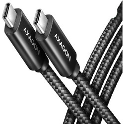 Axagon BUCM2-CM20AB Braided USB-C to USB-C 240W 2m Black