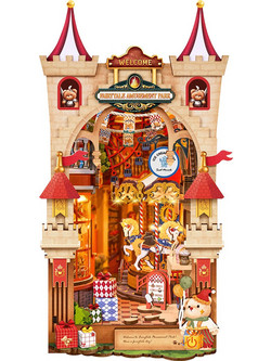 Robotime Rolife Fairytale Amusement Park 3D Book Nook DIY 257 Κομμάτια 27.4cm TGB17