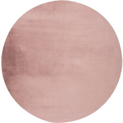 Kayoom Cross Χαλί Στρογγυλό 160cm 425 Pastel Pink
