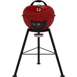 Outdoorchef Φορητή Ψησταριά Υγραερίου με 1 Εστία 4.3kW Επιφάνειας 39.5x39.5cm Red