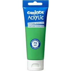 Carioca Bright Green Ακρυλικό Χρώμα Ζωγραφικής 75ml