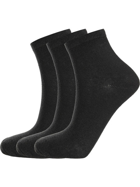 Endurance Mallorca Ανδρικές Κάλτσες Κοντές Μαύρες 3Pack E151502-1001