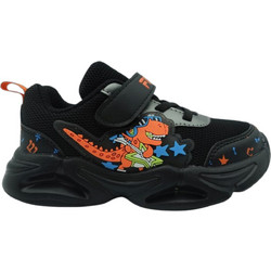 Fila Dino Παιδικά Sneakers με Φωτάκια Μαύρα 7BK61008-001