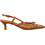 Envie Shoes Γόβες Slingback Δερμάτινες με Λεπτό Χαμηλό Τακούνι Ταμπά E84-23414-26