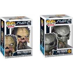 Funko Pop! Movies Aliens Vs Predator 1998 Wolf Predator & Chase Limited Edition 6τμχ