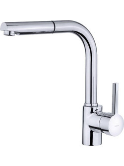 Teka ARK 938 8421152087008 Μπαταρία Κουζίνας Πάγκου Διπλής Παροχής Ανάμεικτη με Ντουζ Inox