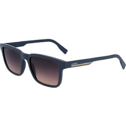 Lacoste L997S-24 Γυναικεία Γυαλιά Ηλίου Τετράγωνα Κοκάλινα Μπλε με Καφέ Φακό