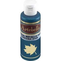 Artebella 3109 Metallic Turquoise Ακρυλικό Χρώμα Ζωγραφικής 130ml