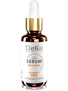 Delia Cosmetics You Define Αντιγηραντικό Serum Προσώπου για Λάμψη με Βιταμίνη C Βιταμίνη E & Πεπτίδια 30ml