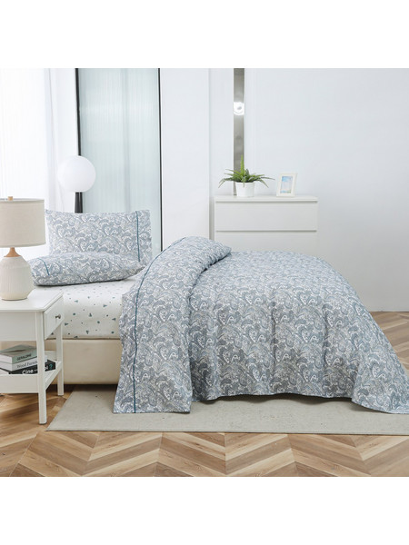 Liolios Home Σετ Σεντόνια Υπέρδιπλα Βαμβακοσατέν 245x270 Marta
