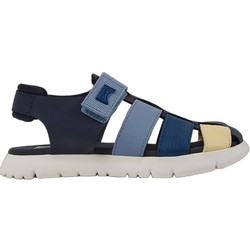 Camper Παιδικά Πέδιλα για Αγόρι Ανατομικά Navy Μπλε Κίτρινα Γαλάζια K800242-035