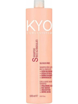Kyo Curly System Σαμπουάν για Όγκο για Σγουρά Μαλλιά 500ml