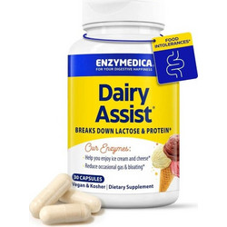 Enzymedica Dairy Assist 30 Κάψουλες