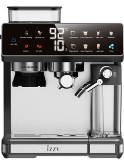 Izzy IZ-6028 Μηχανή Espresso 1450W 20bar με Μύλο