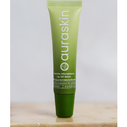Auraskin Matcha Microbiome Lip Balm Tube 10ml