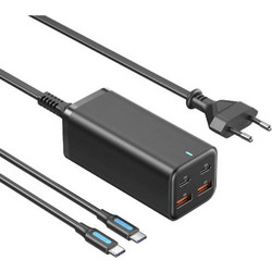 Vention FBSBG Βάση Φόρτισης με Καλώδιο USB-C με 2 Θύρες USB-A & 2 Θύρες USB-C 100W Quick Charge 3.0 & Power Delivery