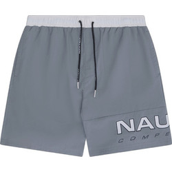 Nautica Ανδρικό Μαγιό Σορτς με Σχέδια Ανθρακί 3NCN7V03918-506