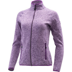 Brille Dara Γυναικεία Ζακέτα Fleece Μακριά με Φερμουάρ Λιλά SD251000