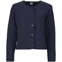 Petit Bateau Γυναικείο Μπουφάν Καπιτονέ Κοντό Navy Μπλε A0EMC-01