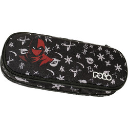 Polo Kinetic Ninja Κασετίνα με 2 Θήκες Μαύρη 937072-8427