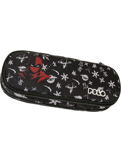 Polo Kinetic Ninja Κασετίνα με 2 Θήκες Μαύρη 937072-8427