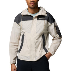 Columbia Challenger II Windbreaker Αθλητικό Ανδρικό Μπουφάν Χειμωνιάτικο Softshell Αντιανεμικό Μπεζ 2071553-279