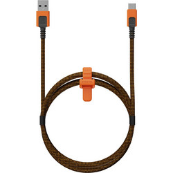 Xtorm CXX2003 Braided USB-A to USB-C 1.5m Black Orange